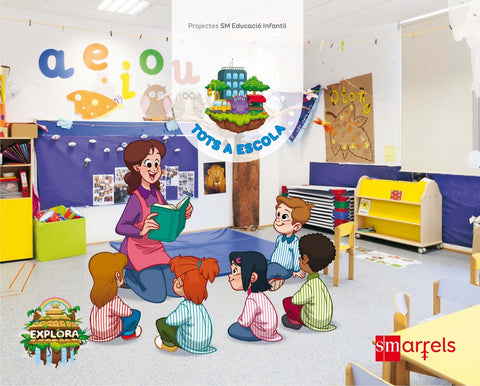  Tots a l'escola 3 anys 1º trimestre Projecte Explora 2017 