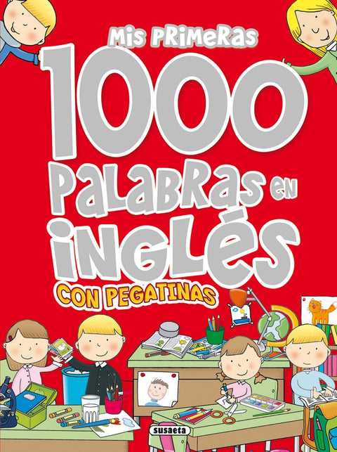  Mis primeras 1000 palabras en inglés con pegatinas 