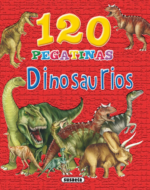  120 pegatinas de dinosaurios 
