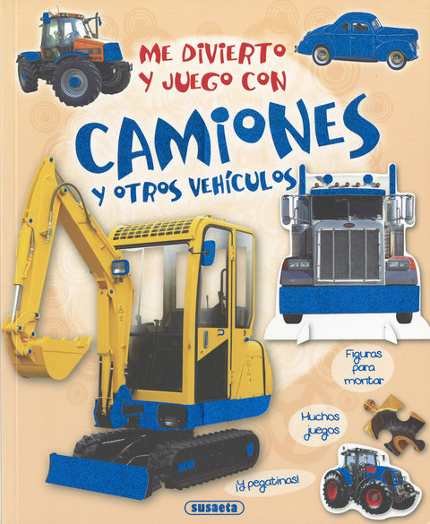  Me divierto y juego con camiones y otros vehículos 