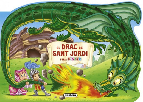  EL DRAC DE SANT JORDI PER A PINTAR 