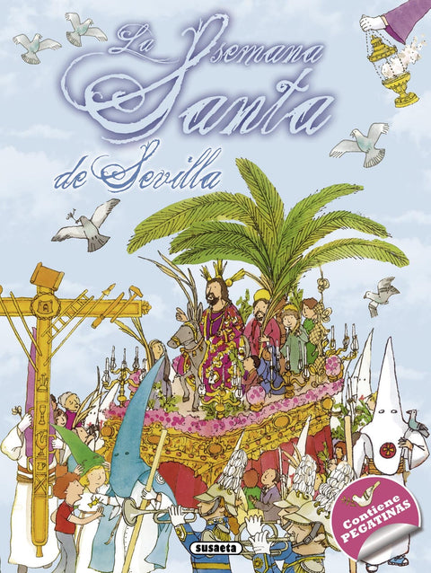  La Semana Santa de Sevilla con pegatinas 