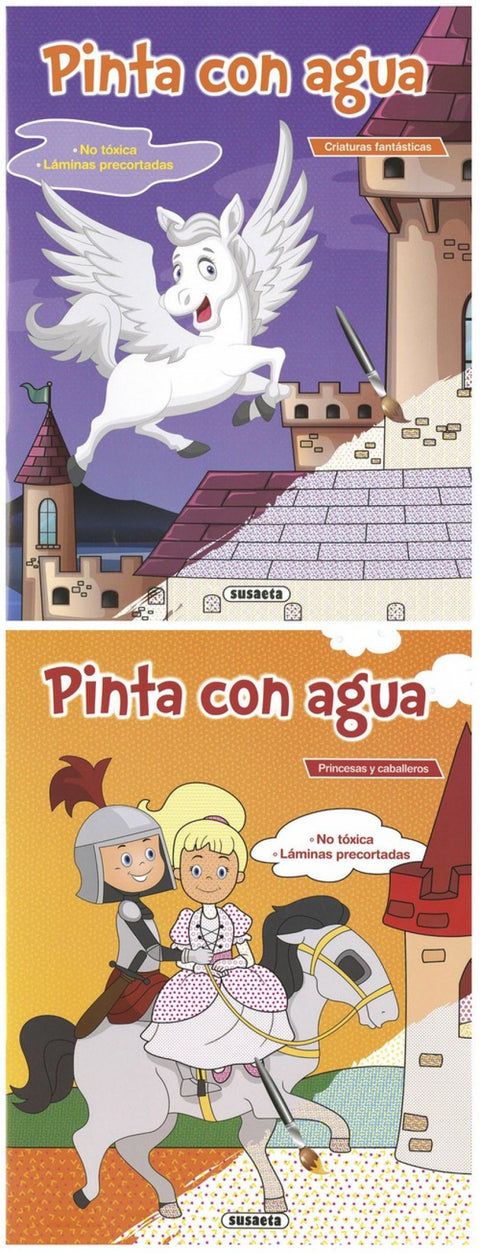  Pinta con agua 