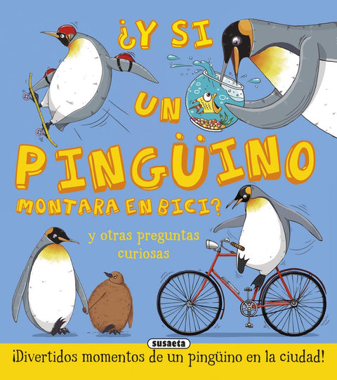  ¿Y si un pingüino montara en bici? 