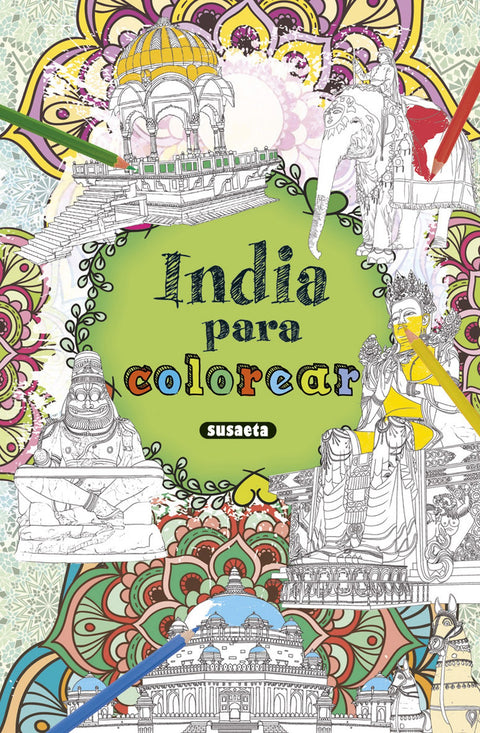  India para colorear 