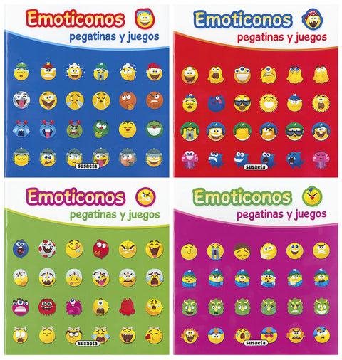  EMOTICONOS PEGATINAS Y JUEGOS 