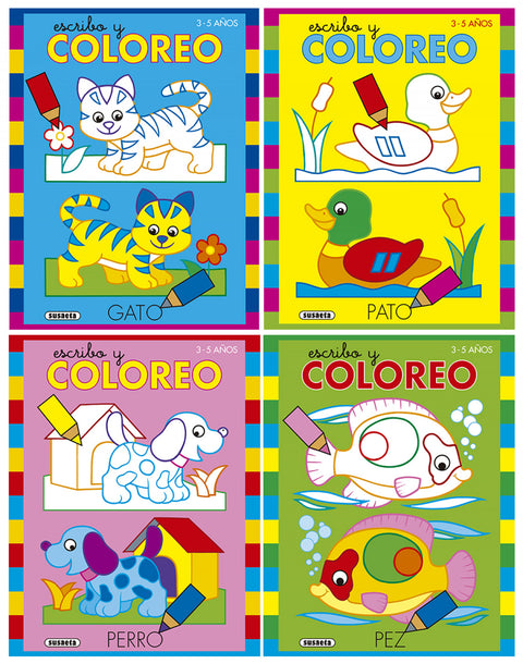  ESCRIBO Y COLOREO 