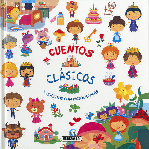  LA BELLA DURMIENTE/LA BELLA Y LA BESTIA/LA PRINCESA Y EL GUISANTE/ALICIA EN EL PAÍS DE LAS MARAVILLAS/RICITOS DE ORO Y LOS TRES OSOS 
