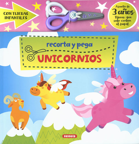  Recorta y pega unicornios 