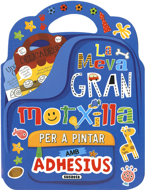 La meva gran motxilla per a pintar amb adhesius 