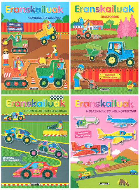  Jolasten eta eraikitzen dugu eranskailuak (4 titulu) 
