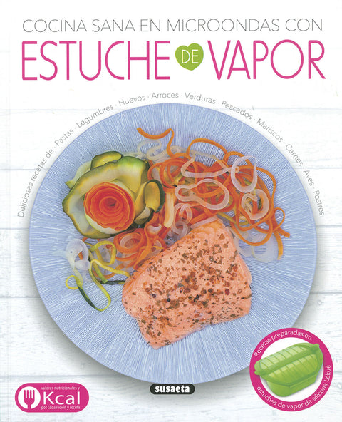  COCINA SANA EN MICROONDAS CON ESTUCHE DE VAPOR 
