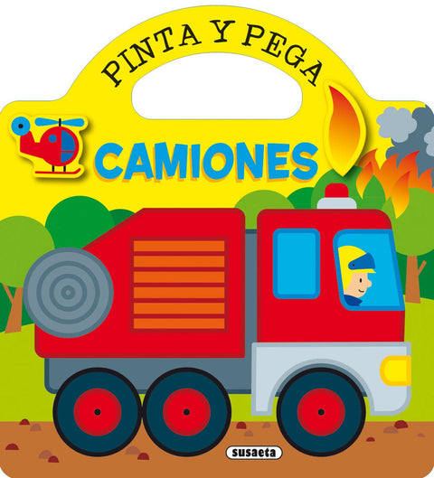  Camiones (pinta y pega) 