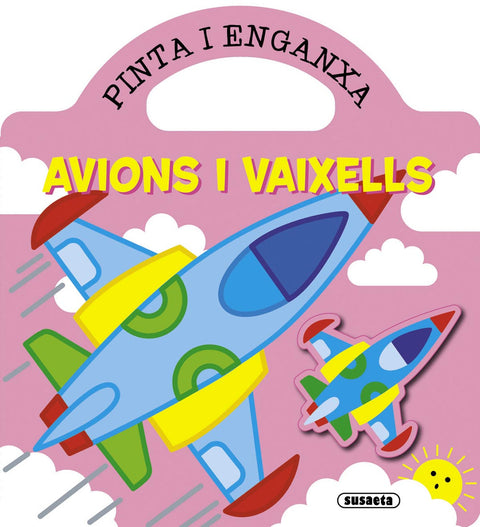  Avions i vaixells (pinta i enganxa) 