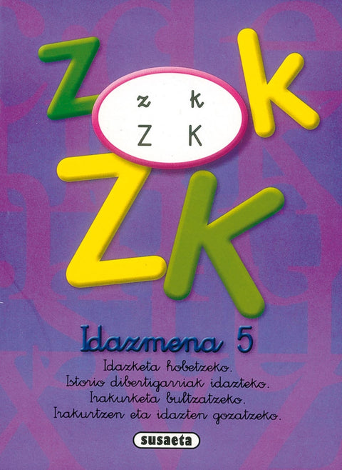  Idazmena lantzeko koadernoak 