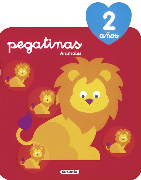  Pegatinas animales 2 años 