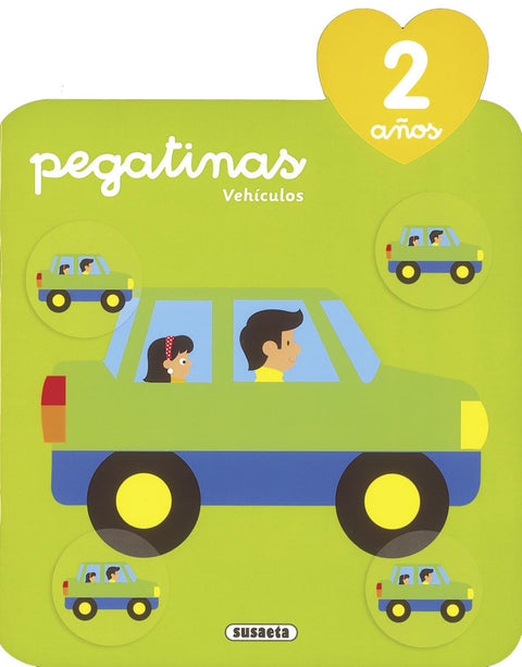  Pegatinas vehiculos 2 años 