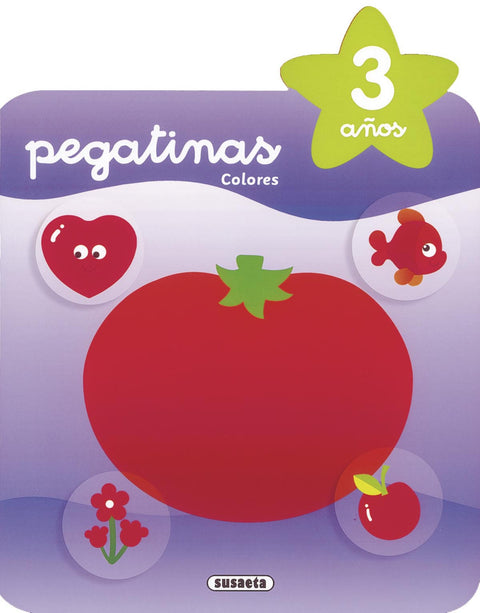  Pegatinas colores 3 años 