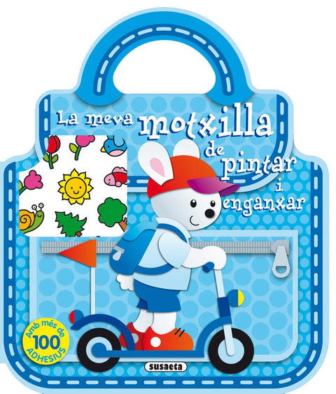  La meva motxila de pintar i enganxar 