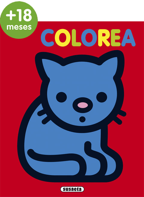  Colorea por edades 18 meses 