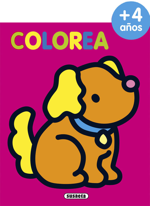  Colorea por edades 4 años 