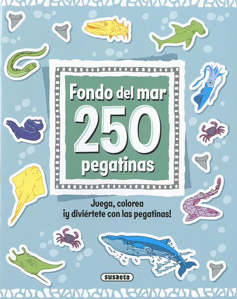  Fondo del mar 250 pegatinas 