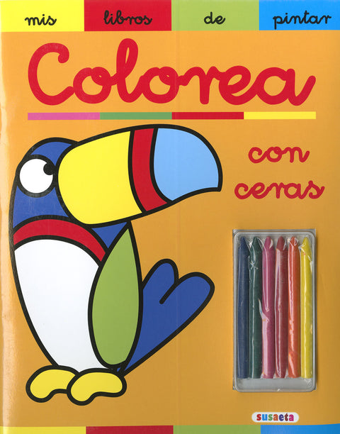  Colorea con ceras 