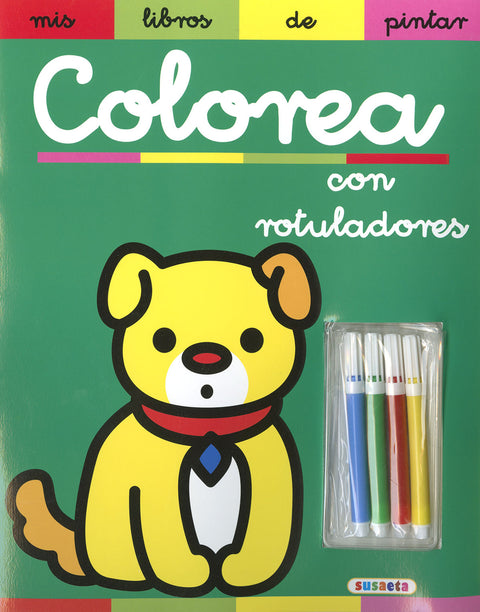  Colorea con rotuladores 