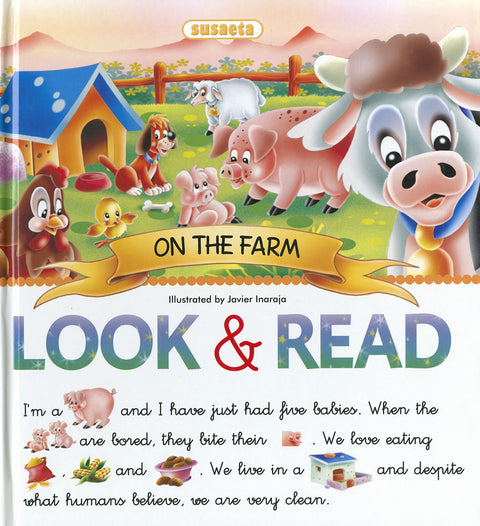  LOOK AND READ ON THE FARM 