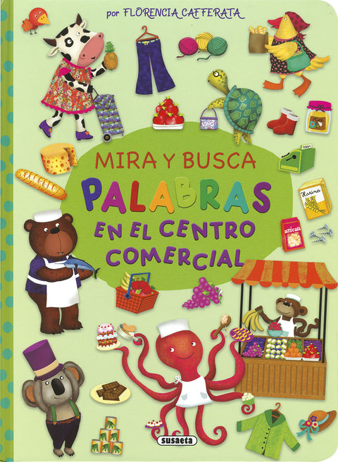  Mira y busca palabras en el centro comercial 