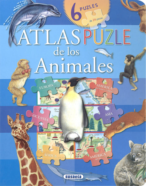  Atlas puzle de los animales 