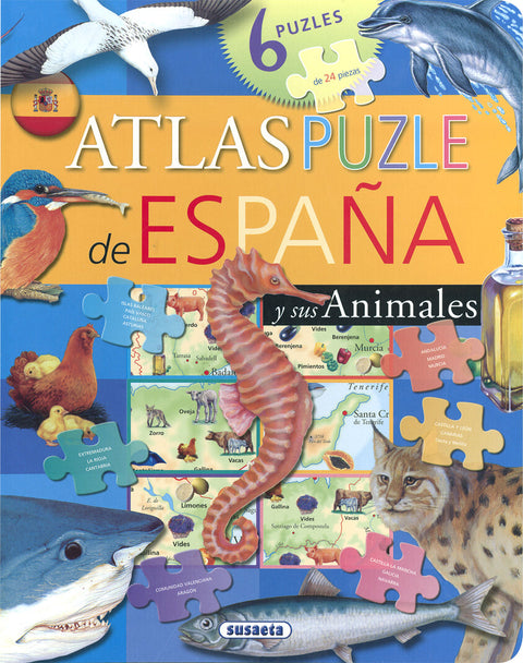  Atlas puzle de España 