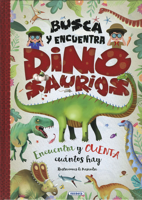  Busca y encuentra dinosaurios 
