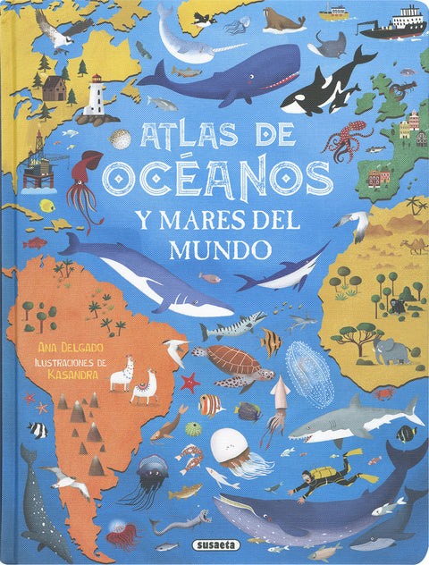  Atlas de océanos y mares del mundo 