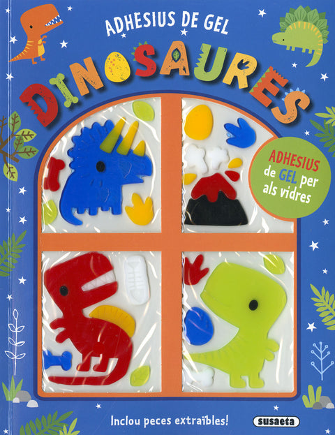  Dinosaures - Adhesius de gel 