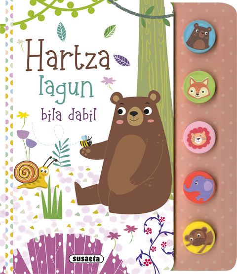  Hartza lagun bila dabil 