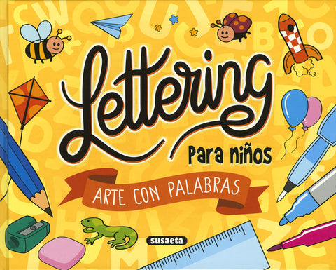  Lettering para niños. Arte con palabras 