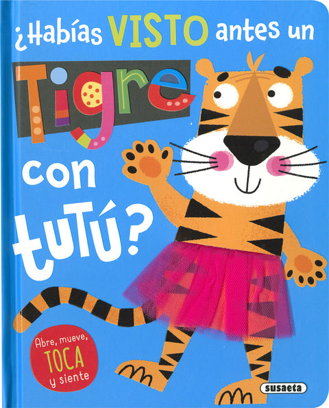  ¿Habías visto antes un tigre con tutú? 