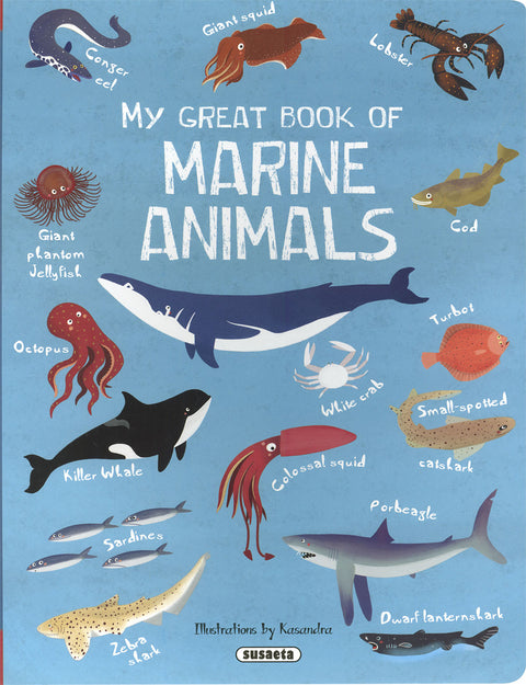  My great book of marine animals 