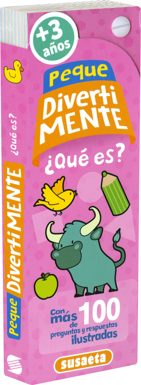  ¿QUE ES? + DE 3 AÑOS 