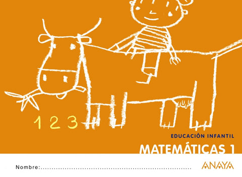  CUADERNO MATEMATICAS 1 (3 ANOS) (!QUE IDEA!) 