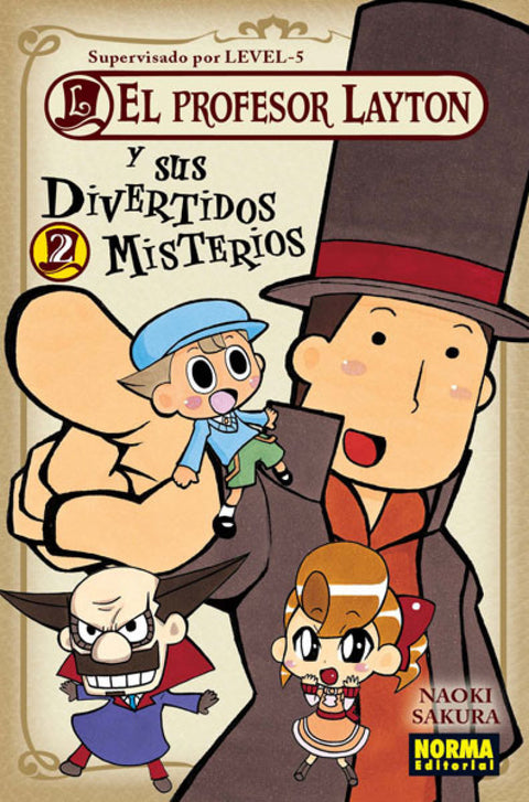  El profespr Layton y sus divertidos misterios 