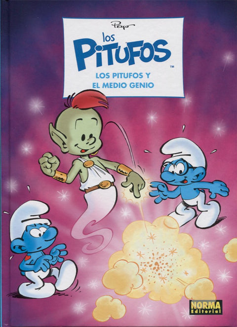  LOS PITUFOS Y EL MEDIO GENIO 