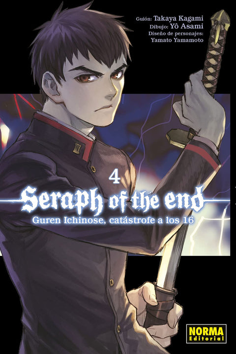  SERAPH OF THE END 04: GUREN ICHINOSE, CATASTROFE A LOS 16 