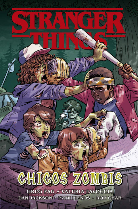  Stranger Things: chicos zombies 