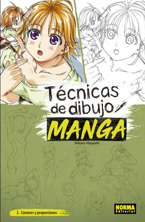 TECNICAS DE DIBUJO MANGA 02- CÁNONES Y PROPORCIONES 