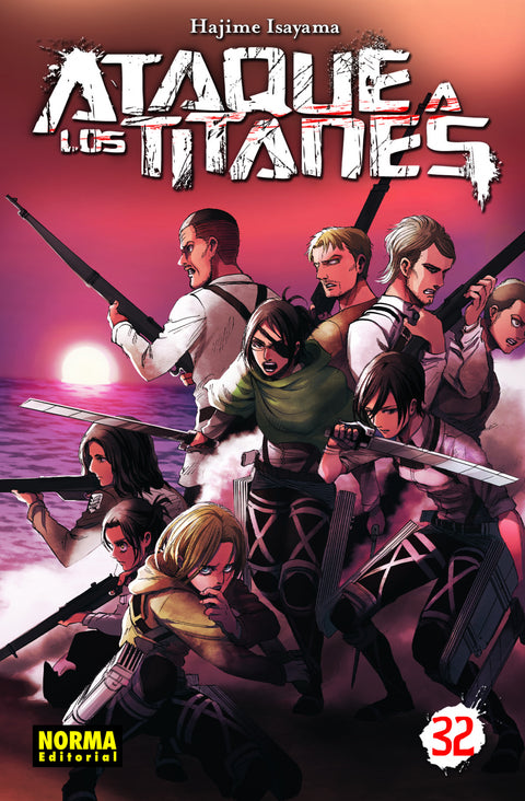  Ataque a los titanes 32 