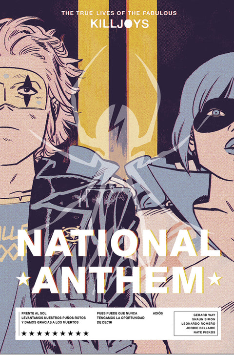  THE TRUE LIVES OF THE FABULOUS KILLJOYS 02: NATIONAL ANTHEM 