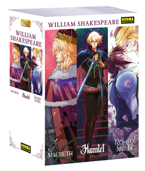  PACK CLASICOS MANGA: WILLIAM SHAKESPEARE 