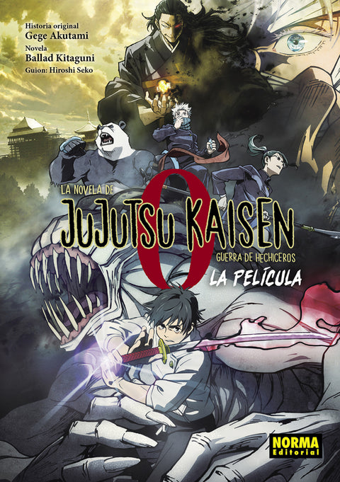  JUJUTSU KAISEN 0 (NOVELA) 